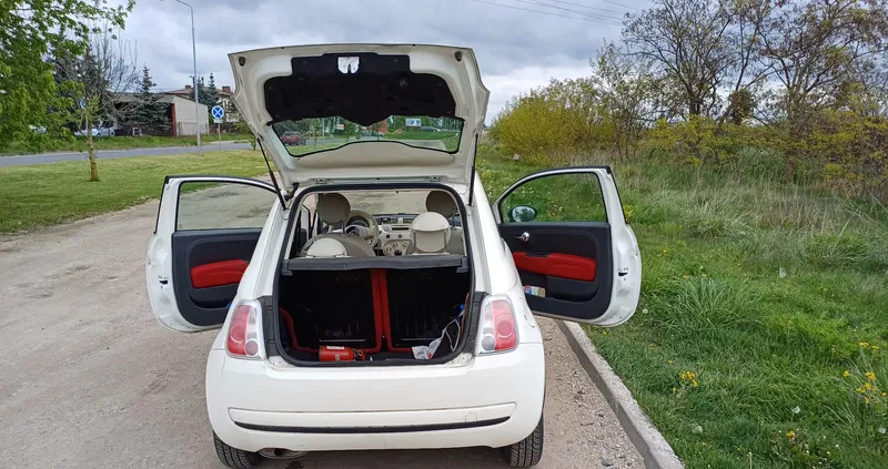 fiat wielkopolskie Fiat 500 cena 16000 przebieg: 118000, rok produkcji 2009 z Gniezno